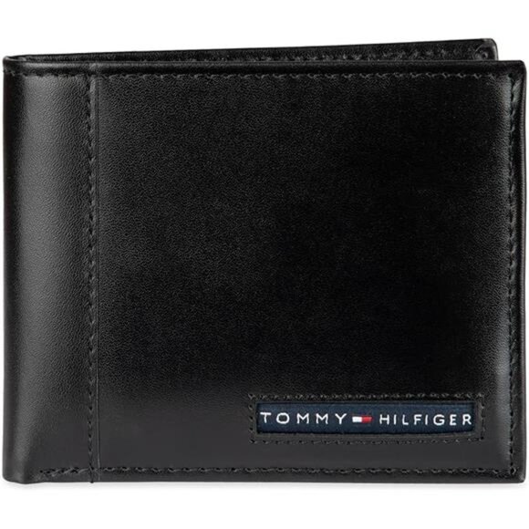 Men's Leather Wallet–Slim Bifold with 6 Credit Card Pockets &Removable ID Window - Picture 8 of 8